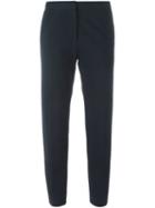 Marni Slim-fit Trousers, Women's, Size: 38, Blue, Cotton