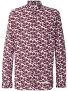 Tintoria Mattei Floral Print Shirt - Pink & Purple