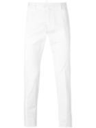 Dsquared2 Chino Trousers, Men's, Size: 52, White, Cotton/spandex/elastane