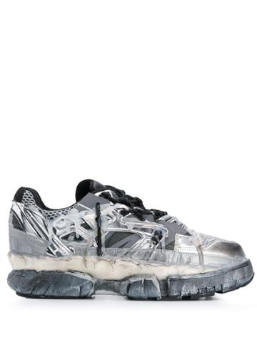 Maison Margiela Maison Margiela S58ws0118p2897 0 Nero A Pelle - Grey