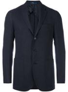 Polo Ralph Lauren Notched Lapel Blazer, Men's, Size: 42, Blue, Cupro/wool