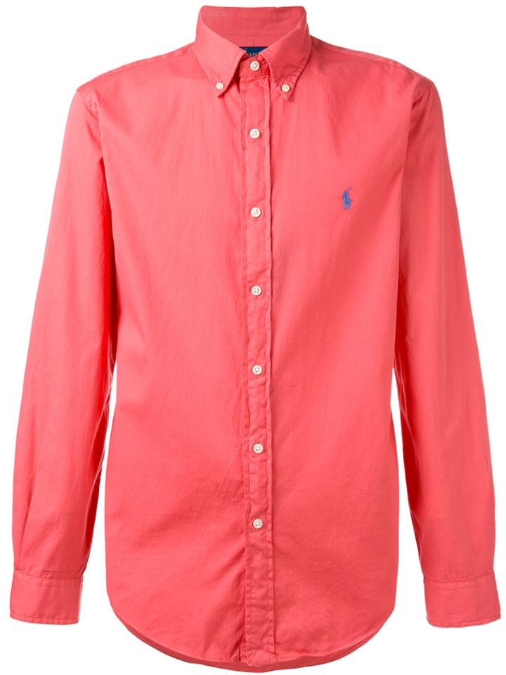 Oamc Oversized Zip-lock Shirt - Blue