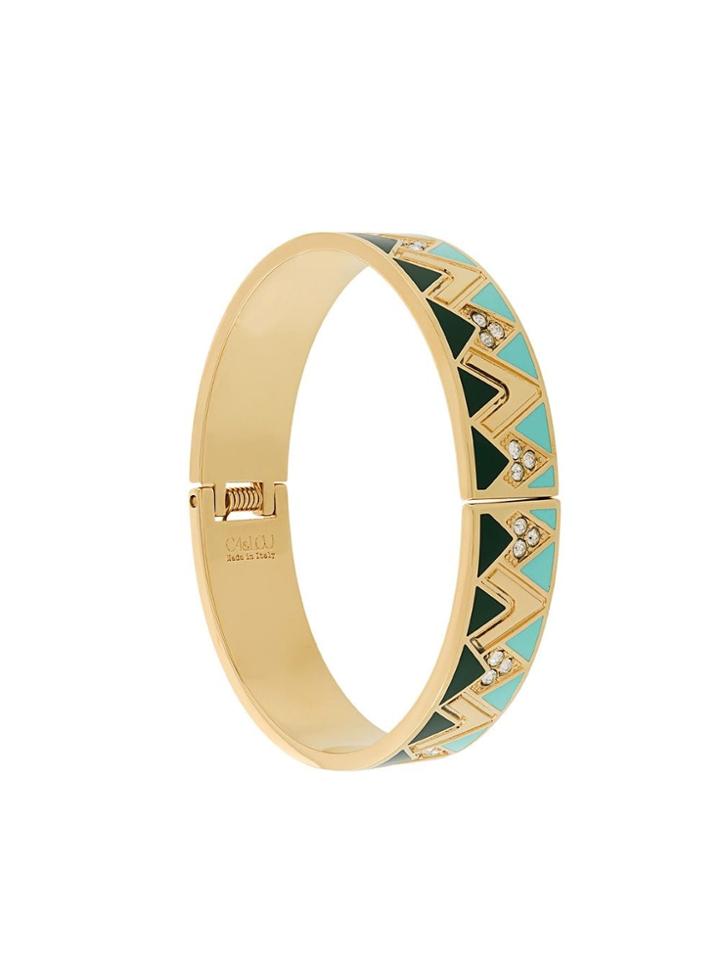 Ca & Lou 'liya Zig Zag' Bracelet - Metallic