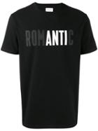 Slogan Printed T-shirt - Men - Cotton - S, Black, Cotton, Wood Wood