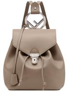 Fendi Logo Plaque Backpack - Brown
