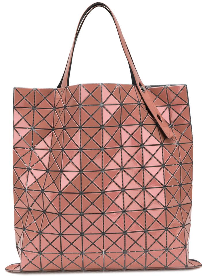 Bao Bao Issey Miyake Prism Metallic Tote - Pink & Purple