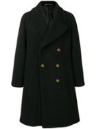 Givenchy Oversized Double-breasted Coat - Black