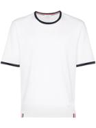 Thom Browne Ringer Medium-weight T-shirt - White