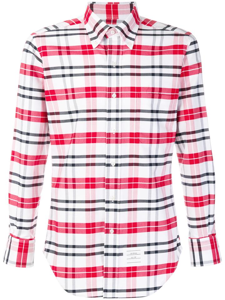 Thom Browne Classic Long-sleeve Oxford Shirt In Large Thom Browne