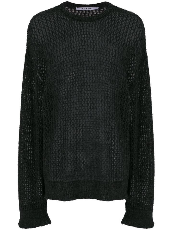 Chalayan Oversized Jumper - Grey