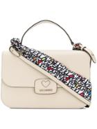 Love Moschino Large Top Handle Tote Bag - Nude & Neutrals