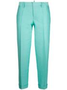Dsquared2 Tailored Cropped Trousers - Green