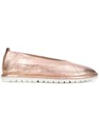 Marsèll Glossy Ballerina Shoes - Pink & Purple