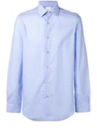 Paul Smith - Plaid Shirt - Men - Cotton - 16, Blue, Cotton