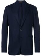 Ermenegildo Zegna Couture Classic Fitted Blazer - Blue