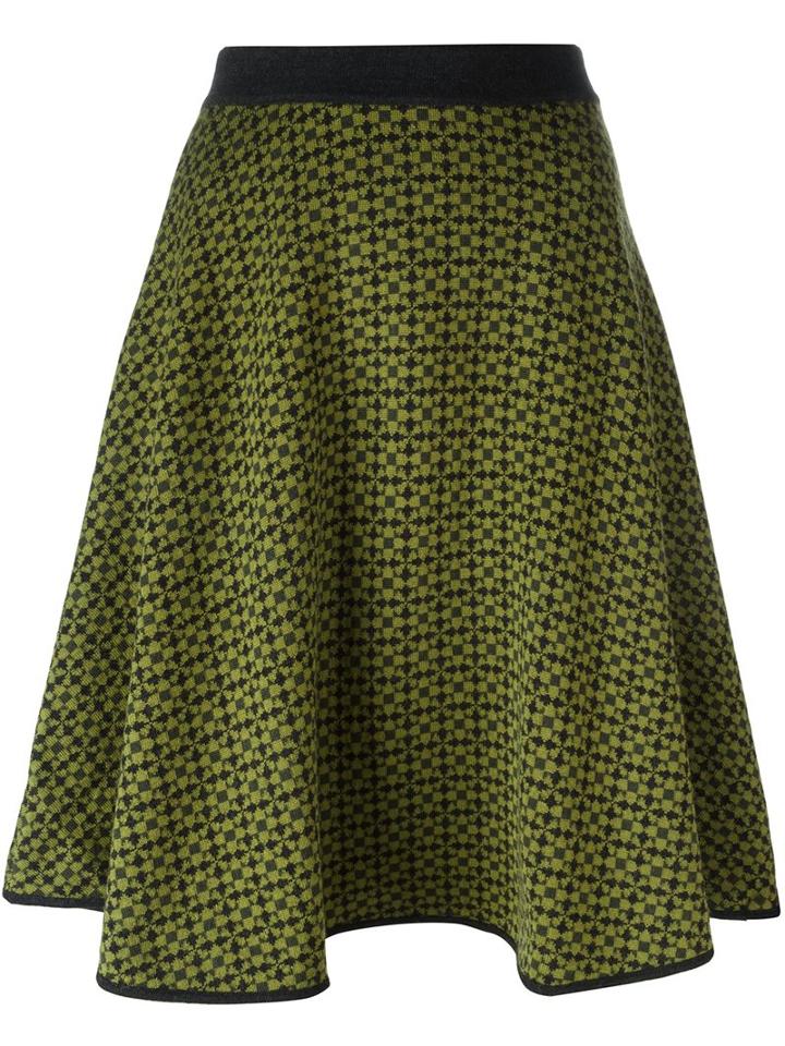 P.a.r.o.s.h. Patterned Knit Skirt