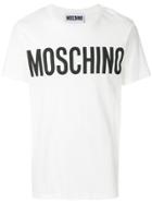 Moschino Logo Print T-shirt - White