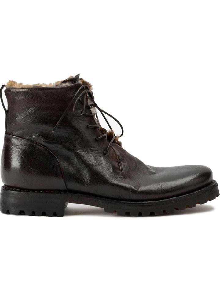 Silvano Sassetti Fur Lined Boots