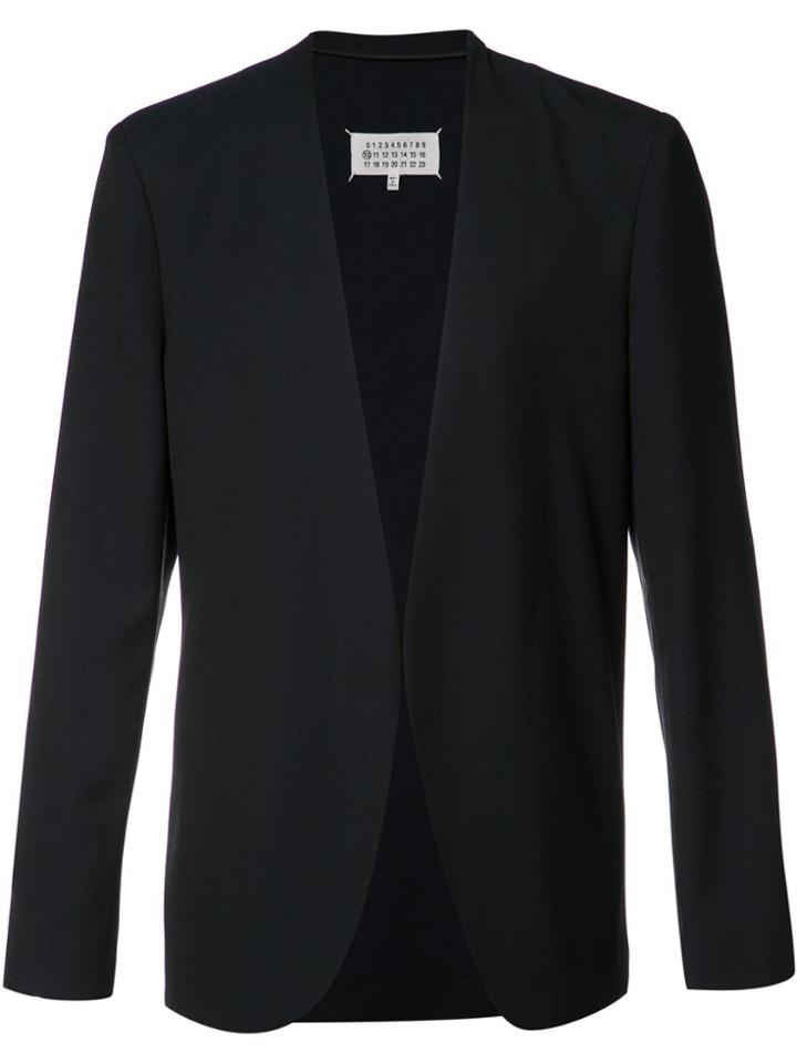 Maison Margiela Collarless Blazer - Blue