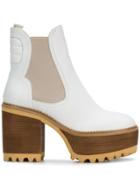 See By Chloé Erika Ankle Boots - White