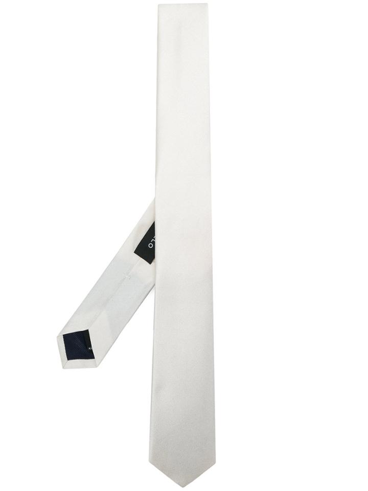 Tonello Plain Tie - Nude & Neutrals