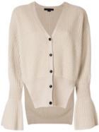 Alexander Wang Flared Sleeve Cardigan - Brown