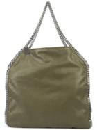 Stella Mccartney - Falabella Tote Bag - Women - Polyester - One Size, Green, Polyester
