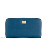 Dolce & Gabbana Logo Continental Wallet - Blue