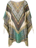Parah Pareo Multi Patterned Kaftan - Neutrals
