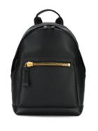 Tom Ford Pebble Textured Backpack - Black