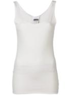 Kristensen Du Nord Round Neck Tank Top - White