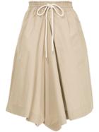 Bassike Loose Fit Culottes - Brown