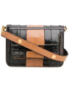 Marni Ayers Snakeskin 'trunk' Shoulder Bag