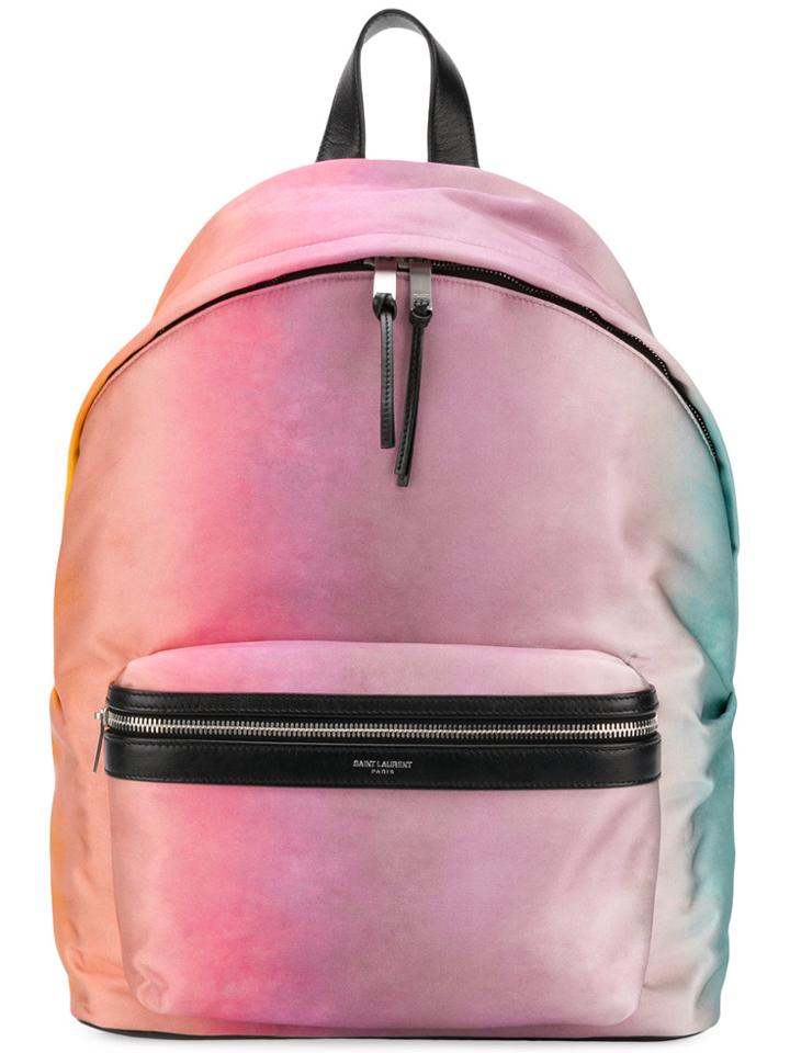 Saint Laurent Gradient Backpack - Multicolour