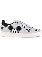 Moa Master Of Arts Mouse Print Sneakers - Metallic