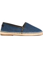 Dolce & Gabbana Denim Espadrilles, Men's, Size: 41, Blue, Raffia/leather/leather