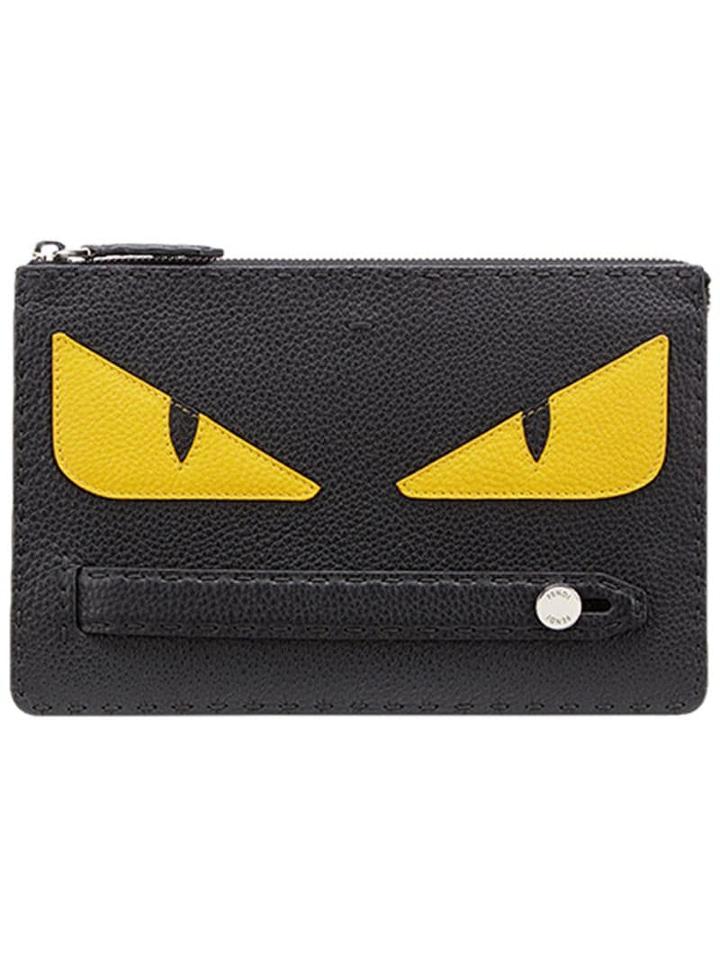 Fendi Bag Bugs Pouch - Black