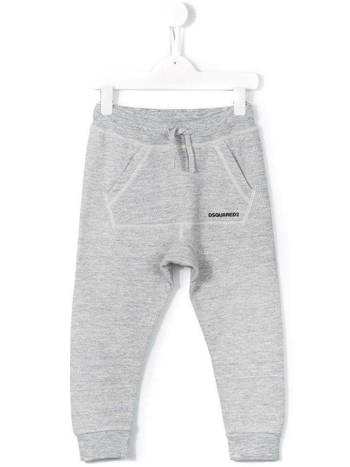 Dsquared2 Kids Melange Jogging Bottoms, Boy's, Size: 12 Yrs, Grey