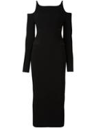Roberto Cavalli Cold-shoulder Cut-out Dress