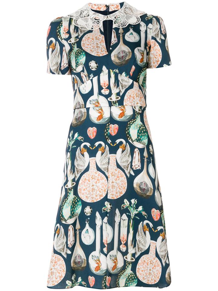 Temperley London Love Potion Dress - Blue