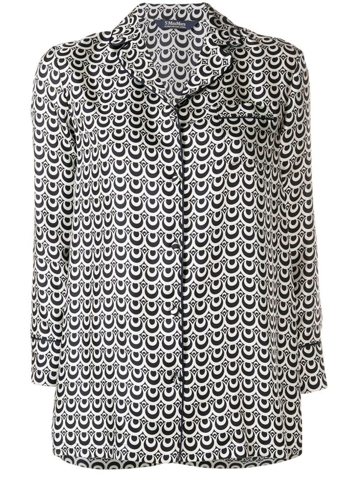 's Max Mara Geometric Print Shirt - Blue