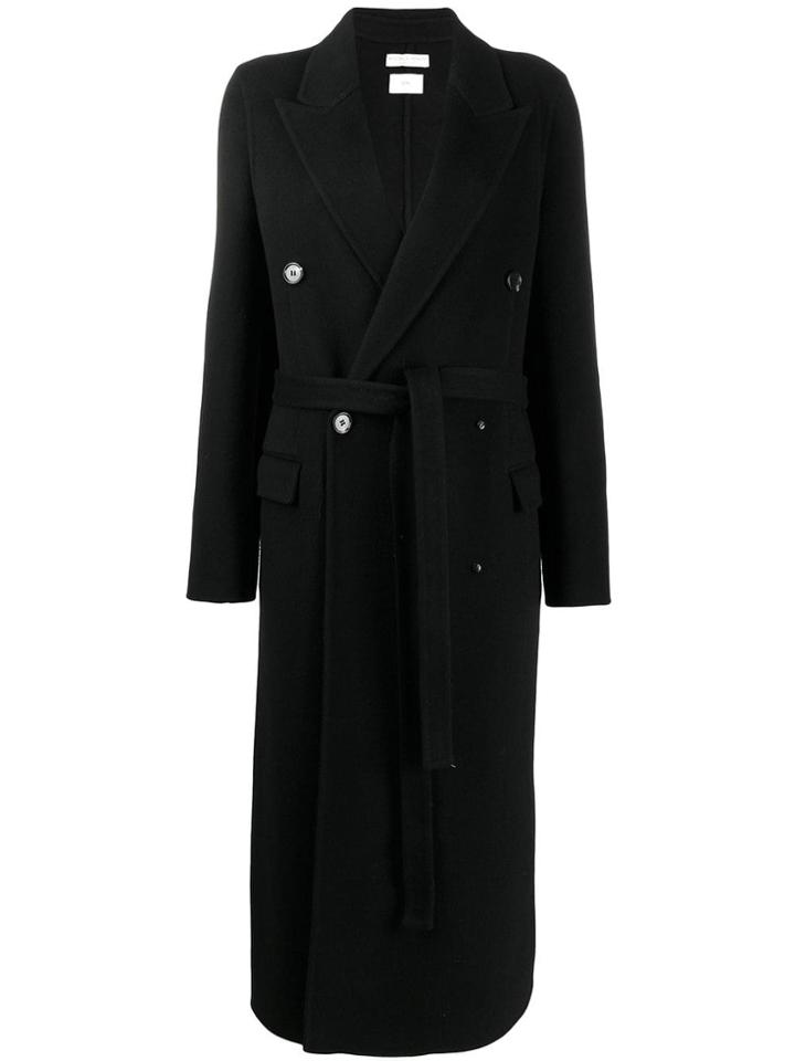 Bottega Veneta Icon Long Coat - Black
