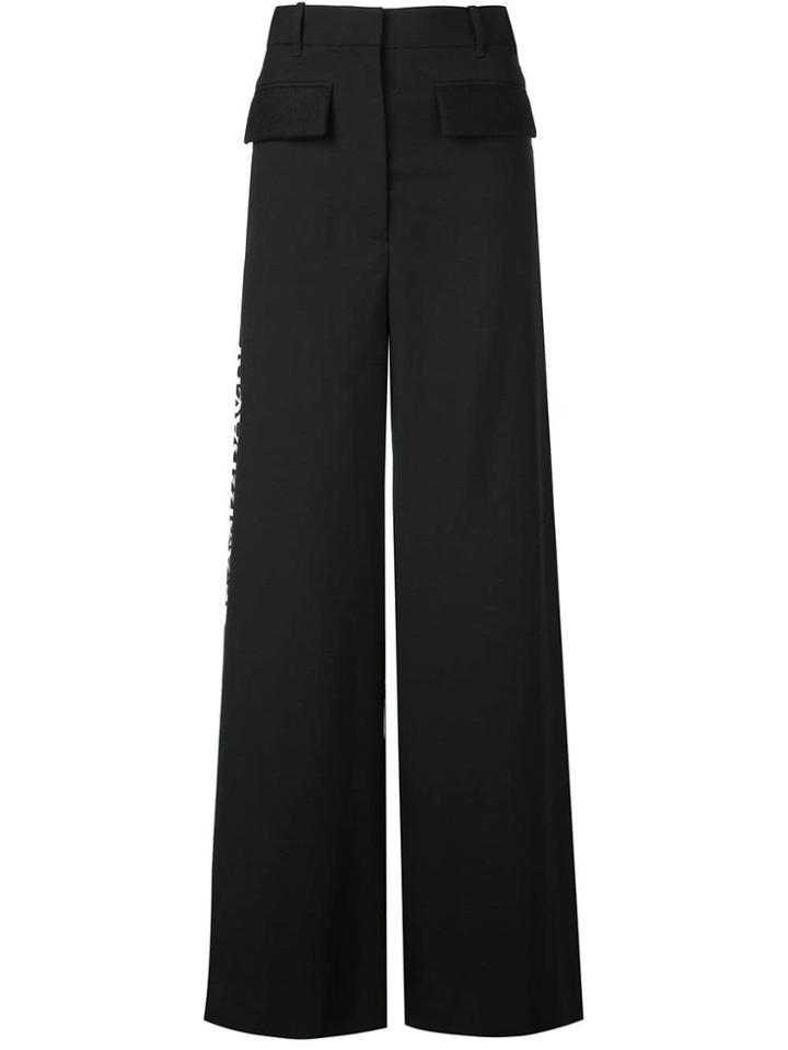 Vera Wang Wide Leg Trousers - Black
