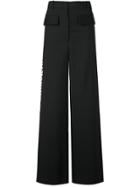Vera Wang Wide Leg Trousers - Black
