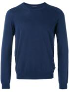 Pal Zileri - Round Neck Jumper - Men - Cotton - 46, Blue, Cotton