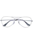 Ray-ban Aviator Shaped Glasses - Metallic