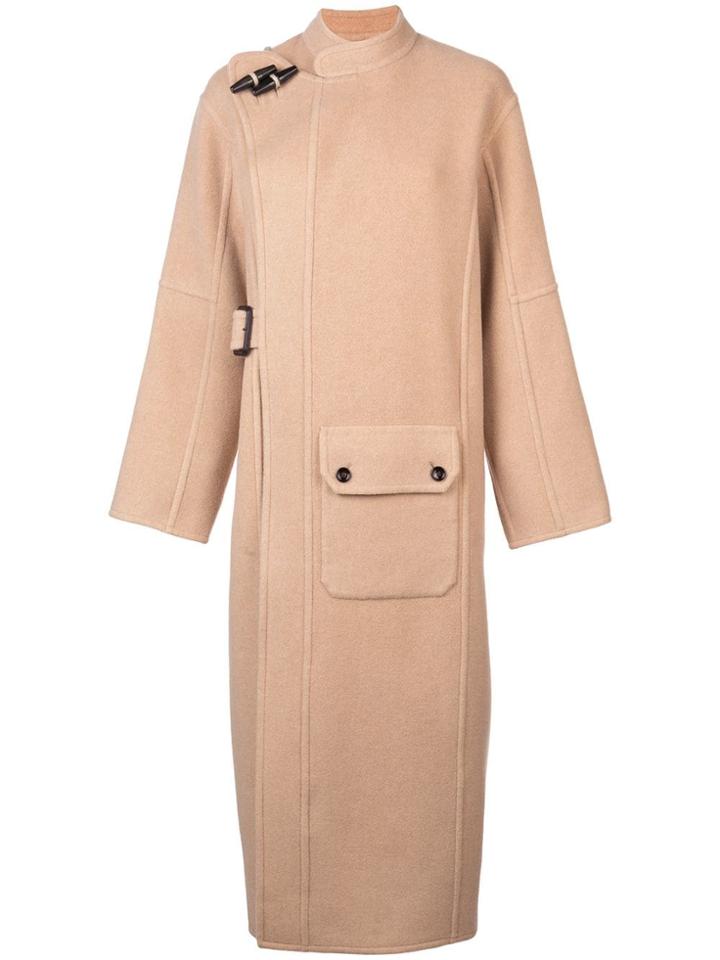 Joseph Long Toggle Coat - Neutrals