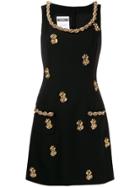Moschino Embellished Dress - Black