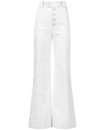 Proenza Schouler Twill High Waisted Pants - White