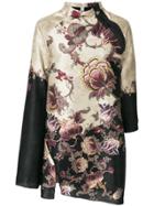 Antonio Marras Asymmetric Printed Jacket - Nude & Neutrals